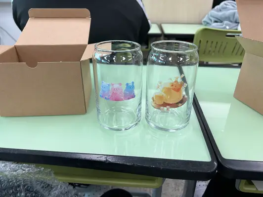 비어 캔 글라스 473ml 구매 제작 후기 인쇄가 너무 잘 되었어요. 피드백도 꼼꼼하게 해주시고 결과물도 깔끔하게 잘 나왔습니다!! 
감사합니다.  - 마플 리얼 후기 