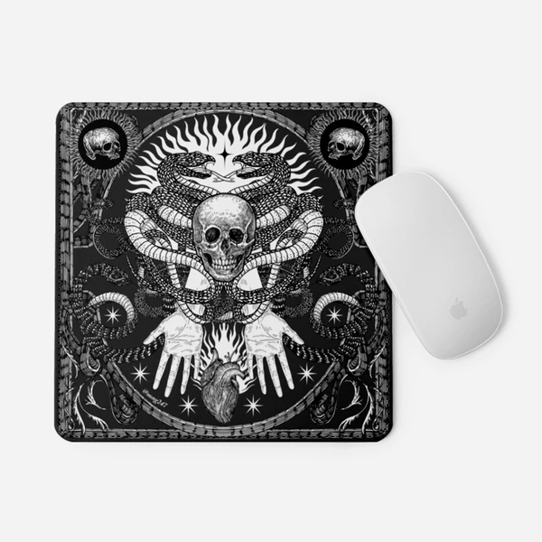 Cho The Awesome Stationery, Square Mouse Pad
