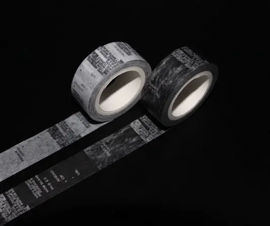 Masking Tape (0.59inch) Purchased 0.59inch 제작 후기 It came out so pretty. The printing quality is good and even the small letters came out well! It's even prettier because it's softly illuminated. Thank you :) - 마플 리얼 후기 