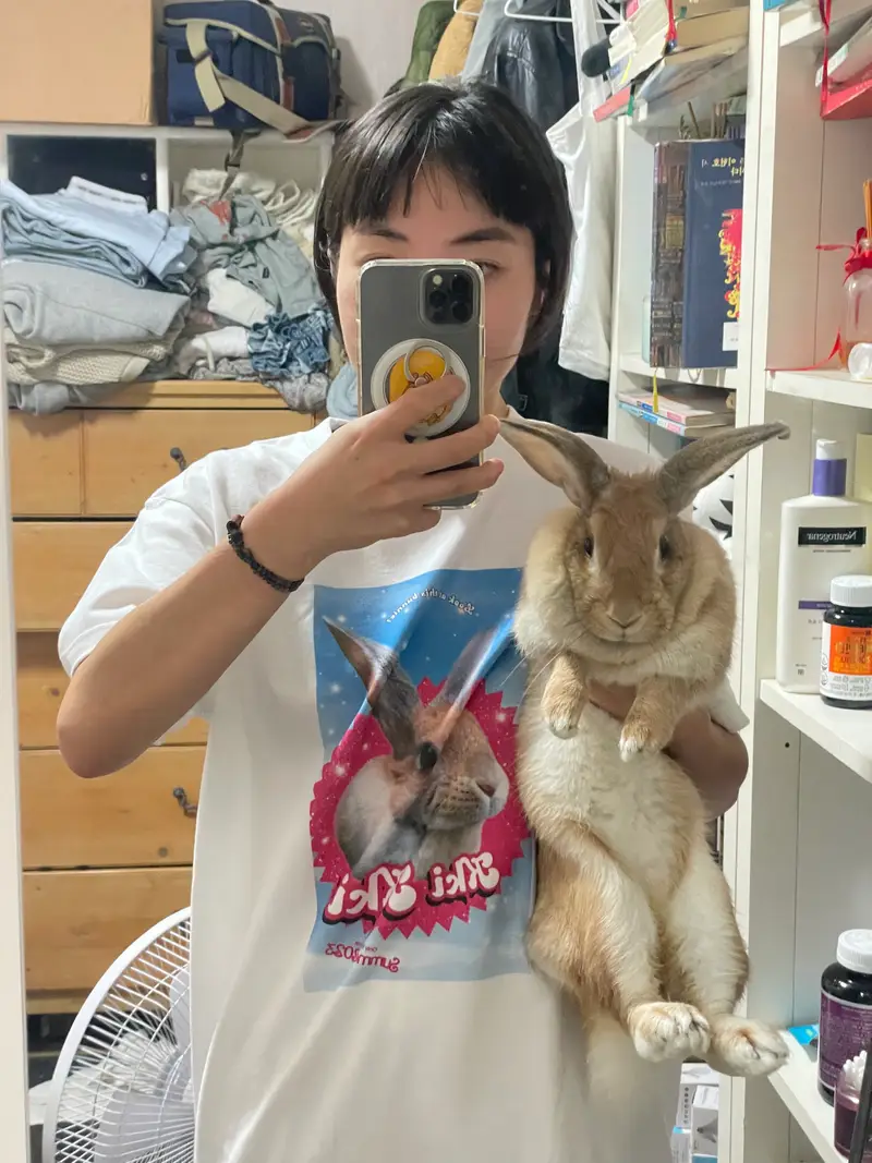 프린트스타 17수 라운드 티셔츠(남녀공용) S 구매 제작 후기 귀여워요 짱이에요- 마플 리얼 후기