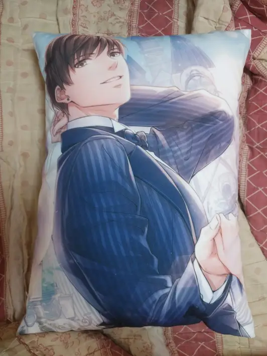 캔버스 가로 쿠션 (M) MM (50 x 35 cm) 구매 제작 후기 정말 기대한 것보다 너무 예쁘게 잘 나와서 좋네요😍 - 마플 리얼 후기 