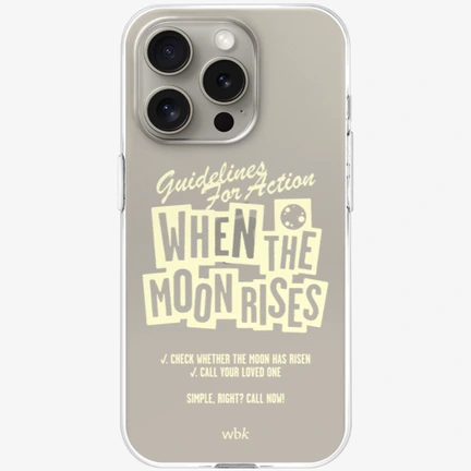 wallybookstore Phone ACC, When the moon rises(moonlight)
