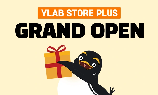 'YLAB STORE PLUS' OPEN, OFFICIAL MERCH from YLAB