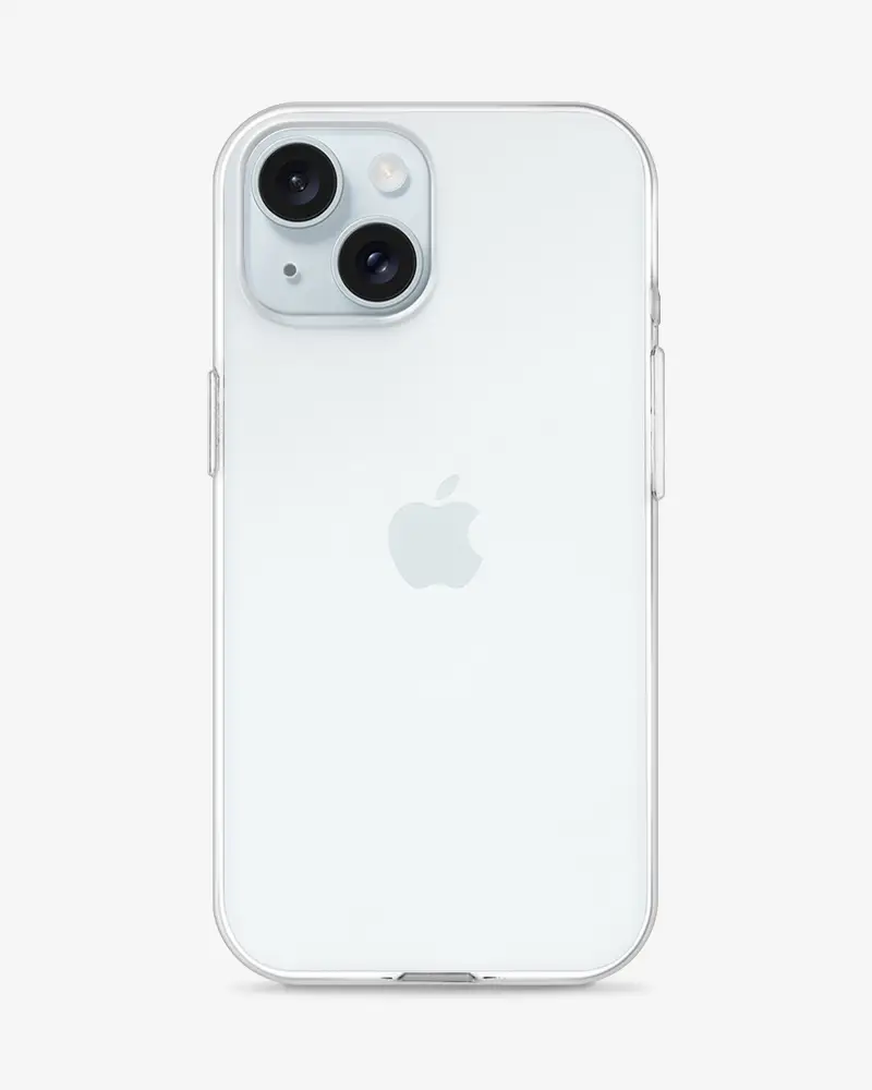 iPhone 15 Clear Soft TPU Case