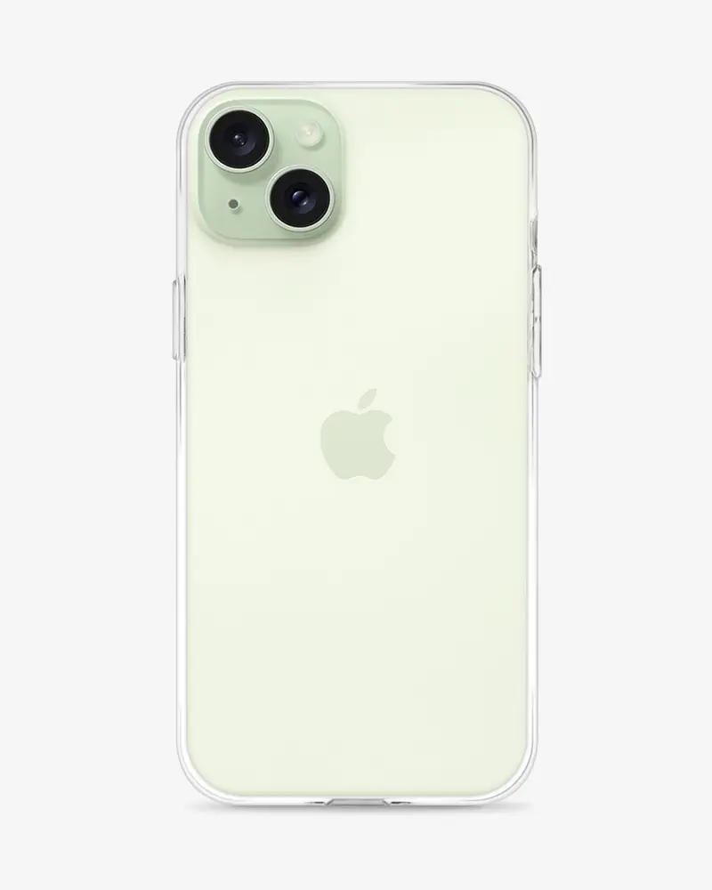 iPhone 15 Plus Clear Soft TPU Case