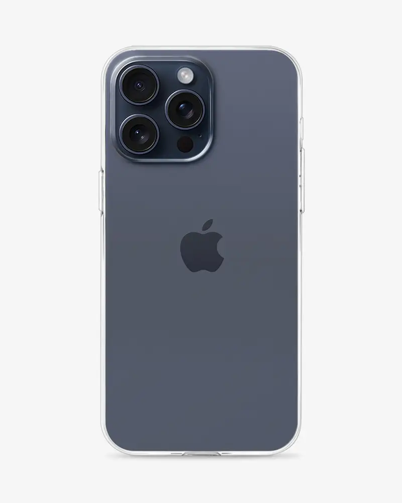 iPhone 15 PRO MAX Clear Soft TPU Case