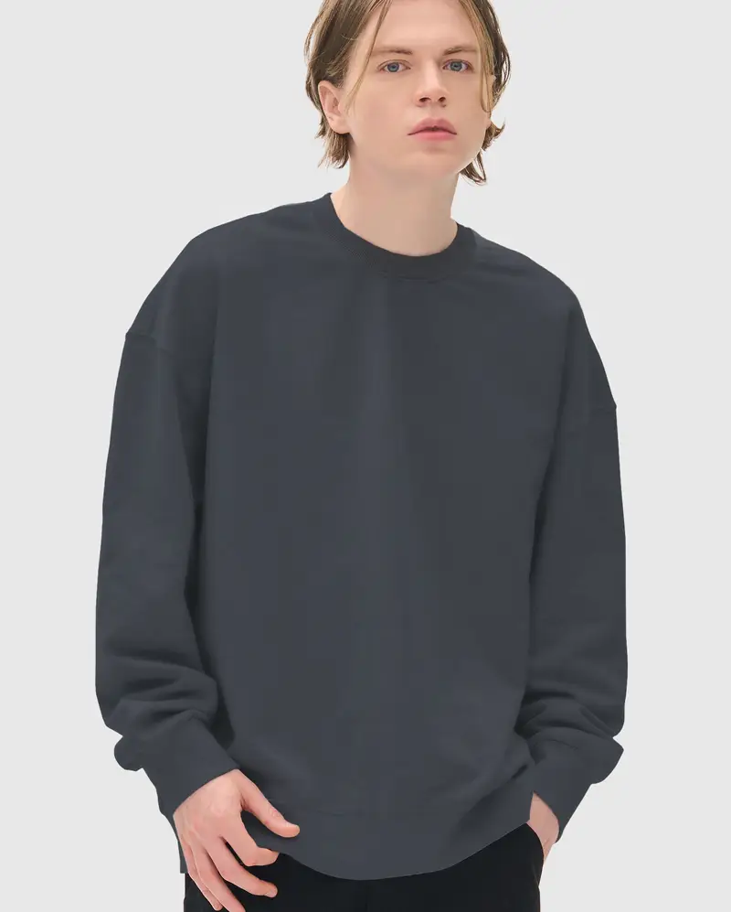데일리 오버핏 맨투맨