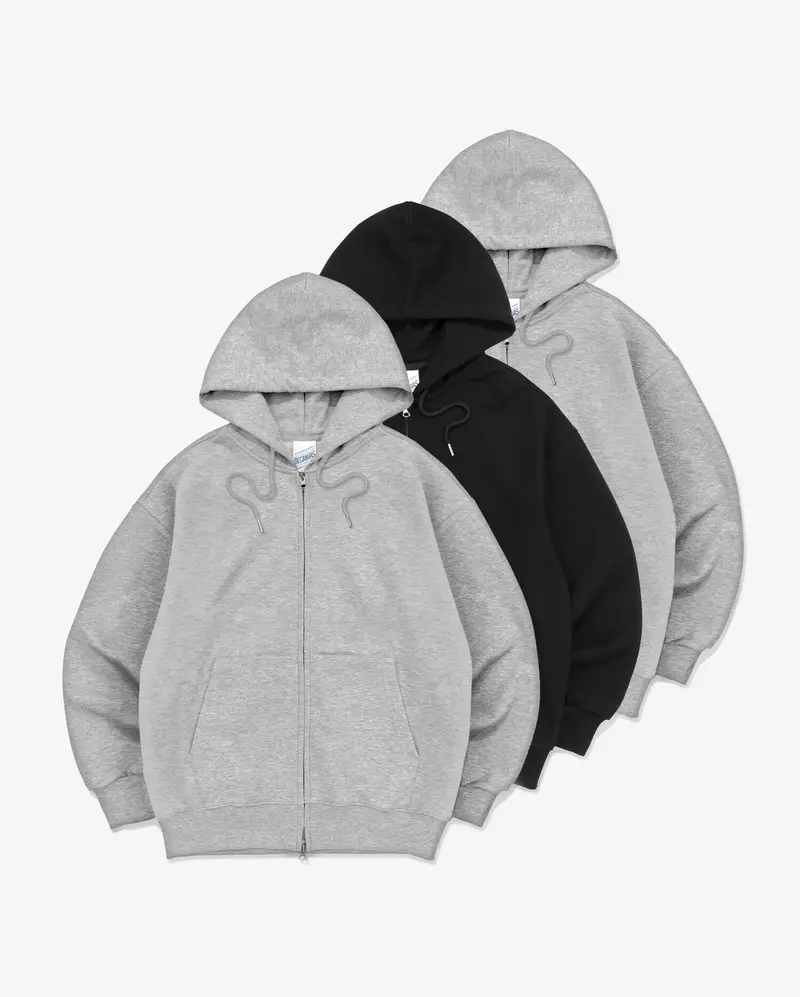 Group Daily Oversized Zip-Up Hoodie