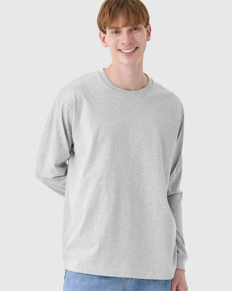 5011-01 17s Ribbed Cuff Long Sleeve T-Shirt