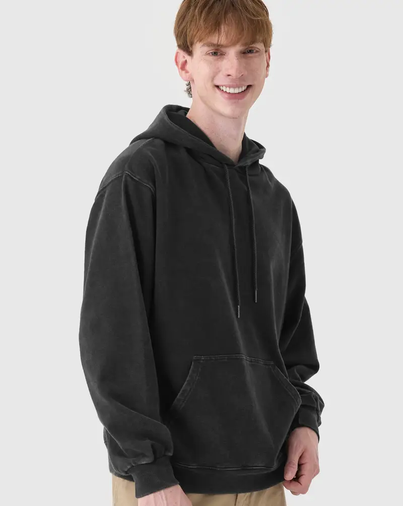 5266-01 Faded French Terry Hoodie