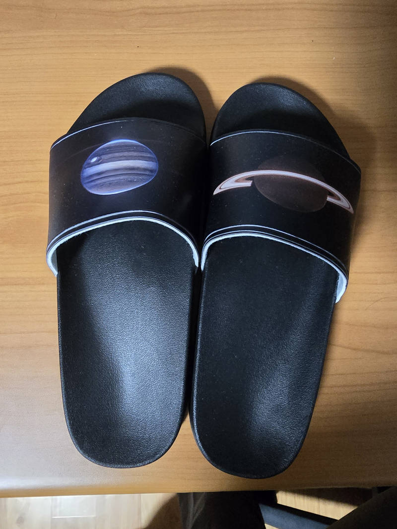 Slippers (Black) Purchased M9 / W11 / M10 / W12 제작 후기 It came out pretty well. I like it. - 마플 리얼 후기