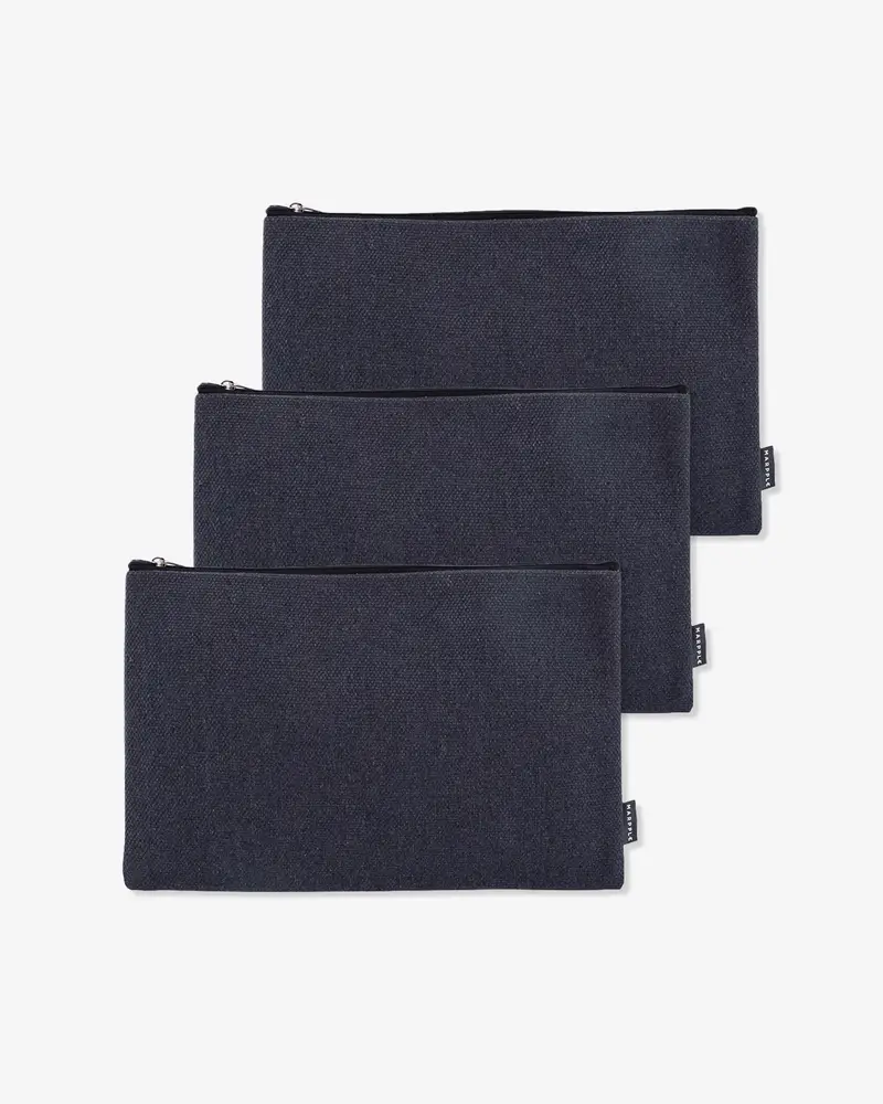 Group Goods Canvas Pouch (Navy / L)