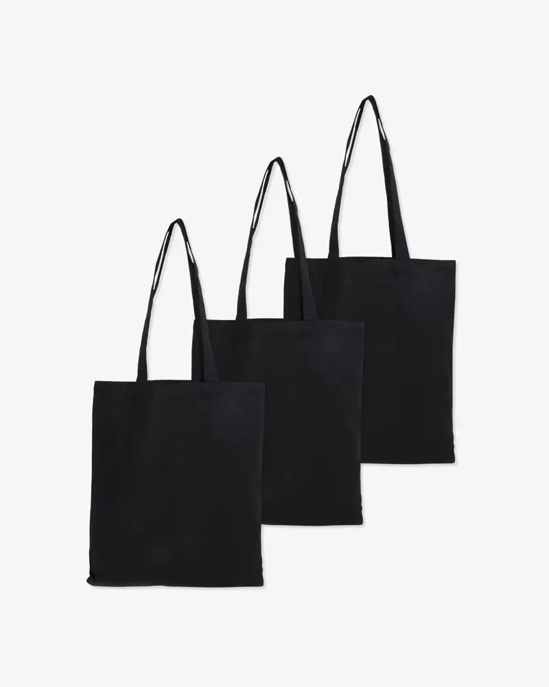 단체 굿즈 린넨 블랙 에코백