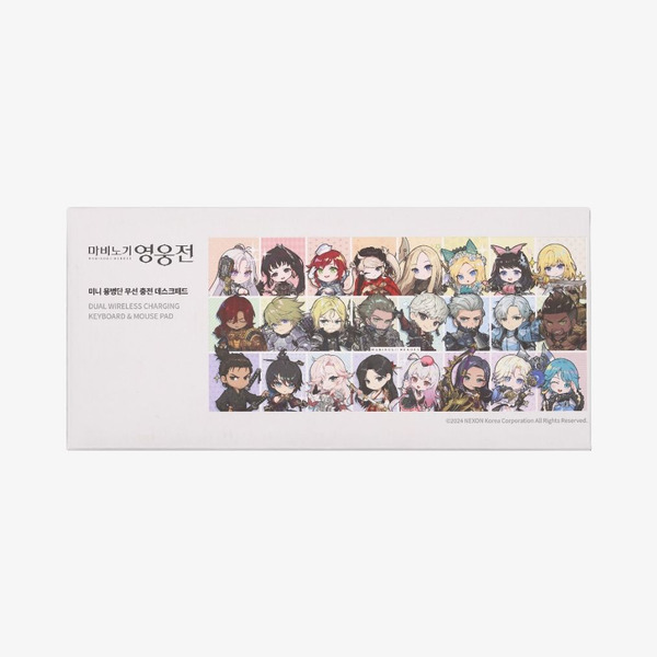 Heroes Store : mini 용병단 대기실 문구/오피스, 미니 용병단 무선충전 데스크 패드
