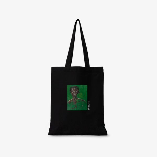 박신양 제4의벽 Accessories, Linen Eco Bag (Black)