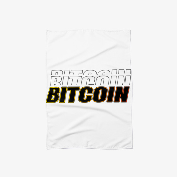 토큰포스트 굿즈샵 Fabric, Bitcoin Limited edition Blanket