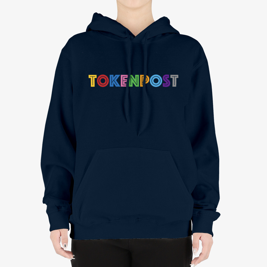  Tokenpost Color block Limited edition Hoodie, 마플샵 굿즈