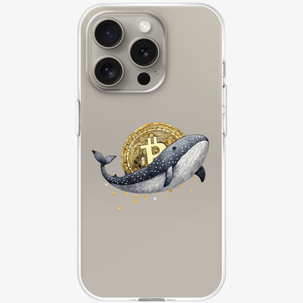 토큰포스트 굿즈샵 Phone ACC, Bitcoin Whale Phone Case(7주년할인)