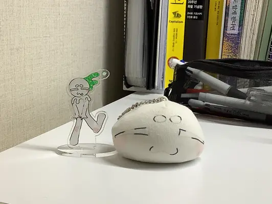団子マンジュマスコット ONE 購入 제작 후기 とてもかわいいですㅠㅠ😍😍次回また注文します！ - 마플 리얼 후기 