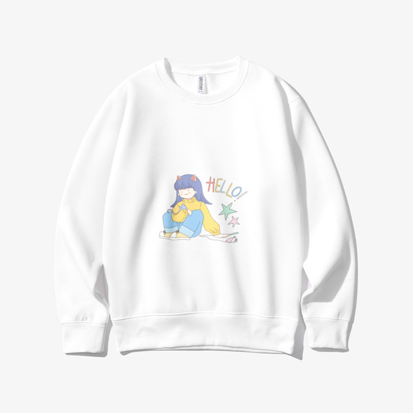 idolKawaii Apparel, Glimmer DryBlend Adult Crewneck Sweatshirt (Fleece)