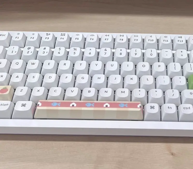 オリジナルフルカラーキーキャップ (Space Bar) 12 x 1.9 x 1.2 cm 購入 제작 후기 プリントクオリティ、カスタム利便性、実物満足度 ⭐️⭐️⭐️⭐️⭐️ 100点満点のスペースバーカスタムキーキャップです！フルカラー印刷が可能だとして下に下がる部分までカスタムしたのですが、私が思ったよりずっと綺麗に印刷が上手になりました💜（印刷誤差1mm以下となっていましたが、本当にデカールコマよりも同じように出てきました） 。自分のデザインもとても良いですが、1️⃣好きなアニメやキャラクターでポイントキーキャップカスタムしたり、2️⃣キーボード全体に好きなカラーを着てフルカスタム制作してもいいようですが、3️⃣キーボードフルカスタムするときに絵が続くように作業してもいいと思います！ 4️⃣ブランドや企業で従業員のウェルカムキットや謝恩品のようなものでセンスに作ってもいいと思います💫キーボードが好きだから持っているキーボードだけ10個を超えるが、いつもカスタム化されたキーボードやキーキャップを別々に購入して直接カスタマイズするので、もっと愛着があります。マープルのカスタムキーキャップをぜひ制作してみてください！大王おすすめです。 ※スタッフが実際の使用後に作成したレビューです。- 마플 리얼 후기