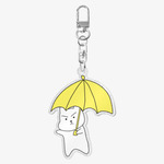 우산 요정 고양이 키링