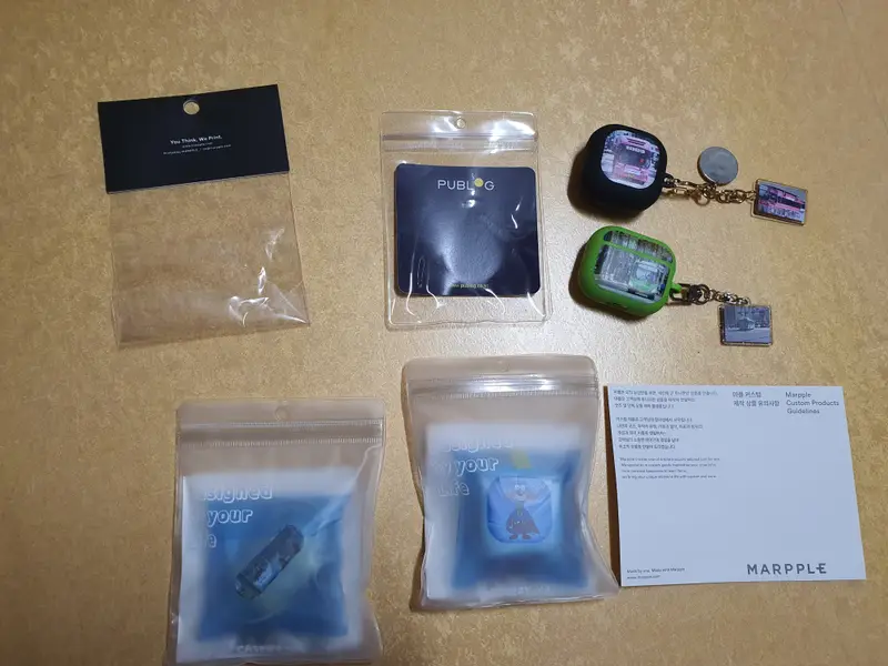 Jelly Buds / Buds Plus Case Purchased Jelly Buds / Buds Plus Case 제작 후기 The design is cool and beautiful. Haha. I plan to use it as an event gift.- 마플 리얼 후기