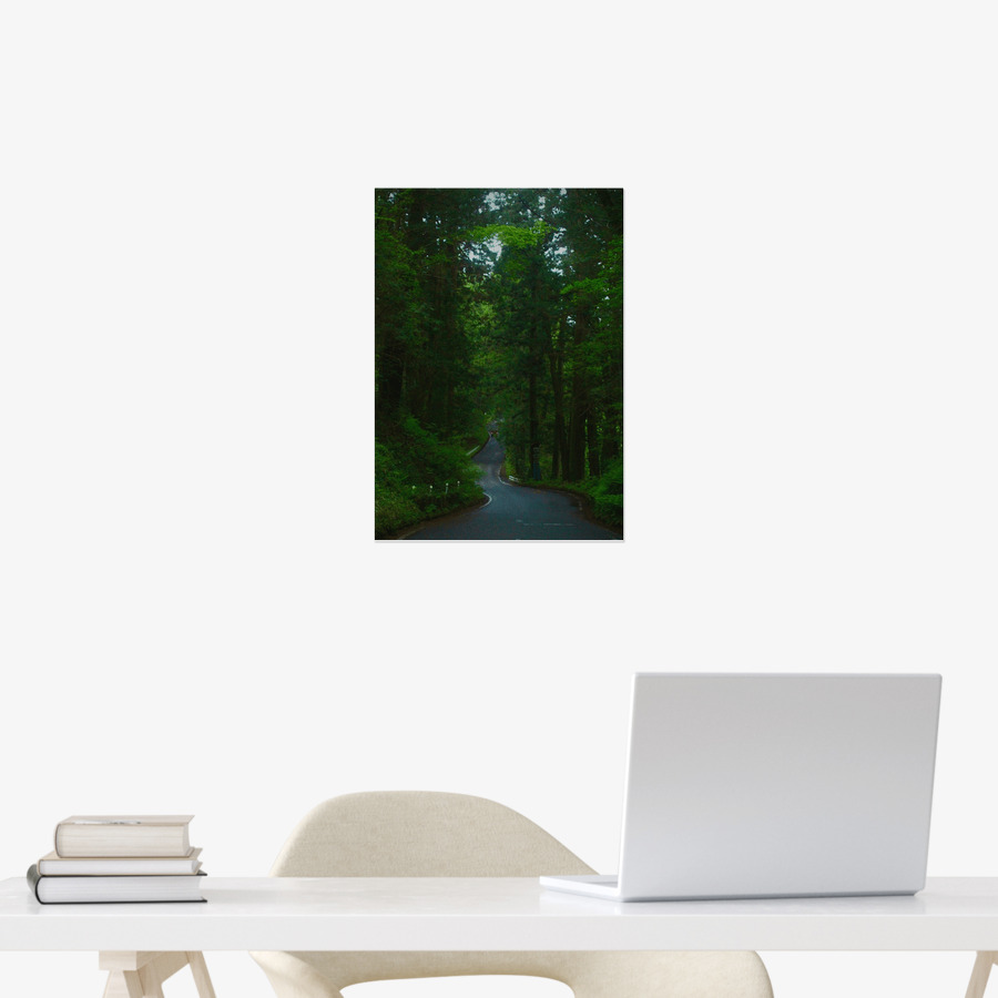A leafy shade A4 Poster, MARPPLESHOP GOODS