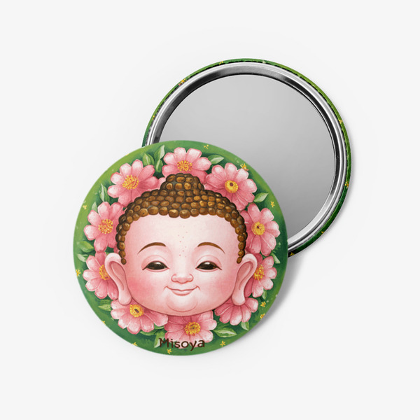 misoya Goods, Mirror Back Buttons