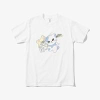 파아란 냥스타 고양이 티셔츠