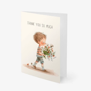 [SilverPine] Thank You card - BOY vol.1's product review thumbnail image