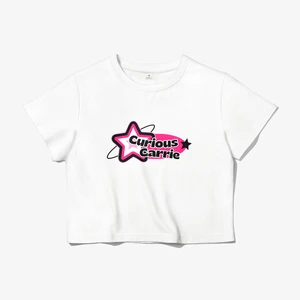 [Curious Carrie] Logo Crop T-shirt 's product review thumbnail image