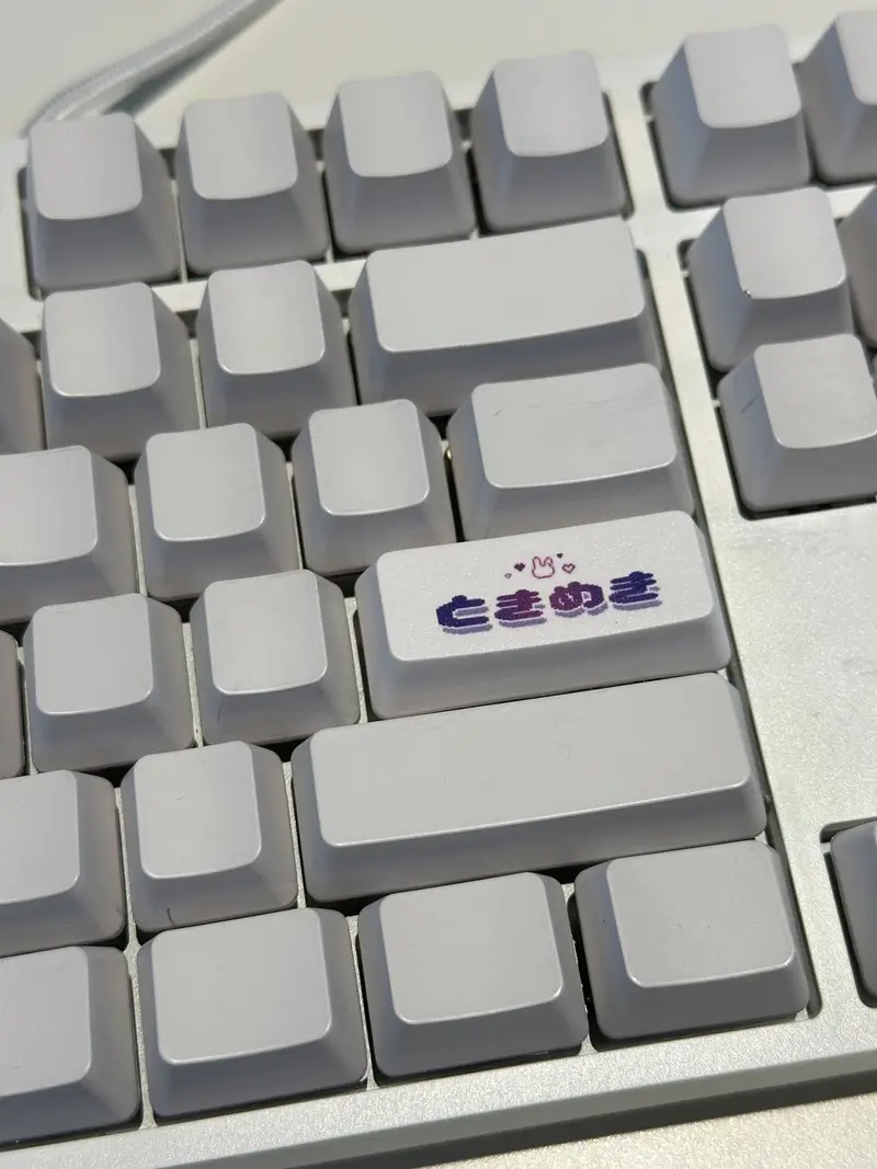 Custom Full color Key Cap (Enter) Purchased 1.7 x 0.7 x 0.4 in 제작 후기 I'm so satisfied with the print quality, and I want to customize the other keycaps too~~~ Especially, the color is exactly as I thought.. Marpple is the best!! I'm already excited to hit the keycaps 
*This is a review written by an employee after actual use.- 마플 리얼 후기