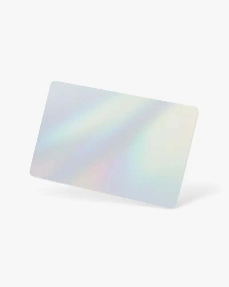 Horizontal Hologram Photocard