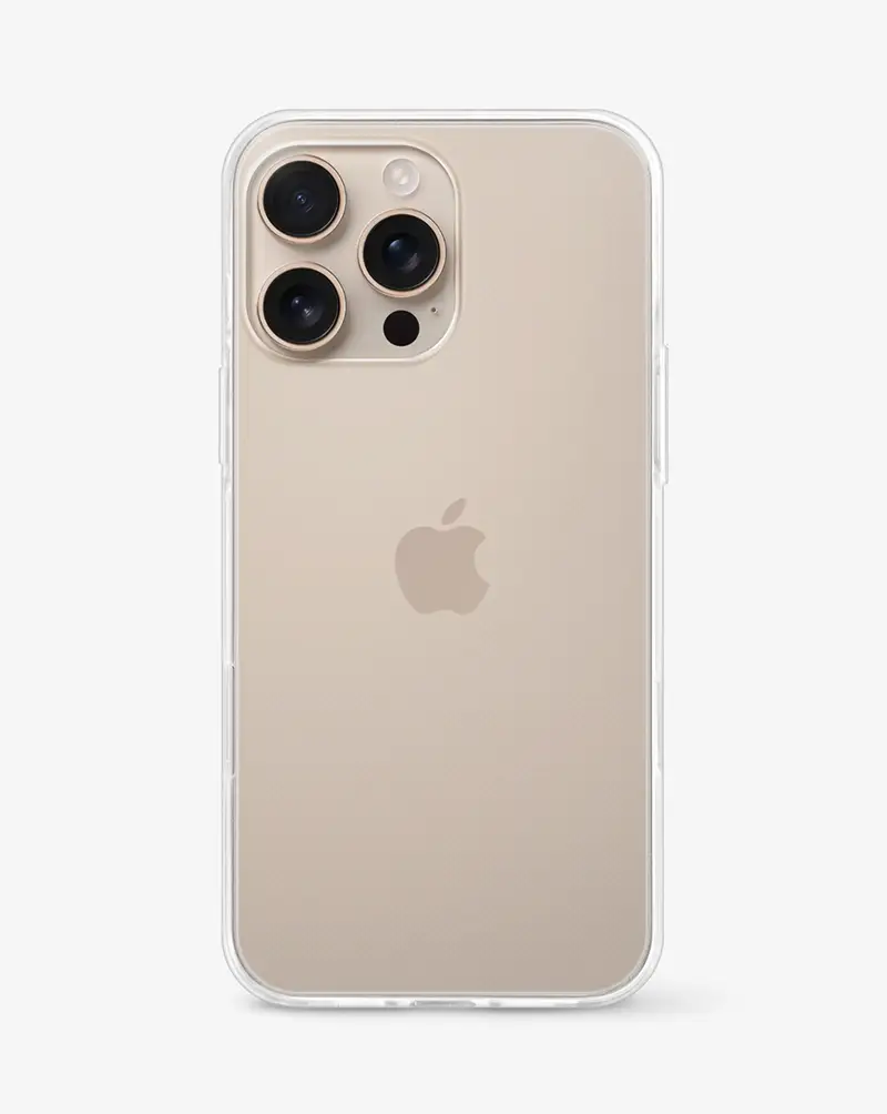 iPhone 16 PRO MAX Clear Soft TPU Case