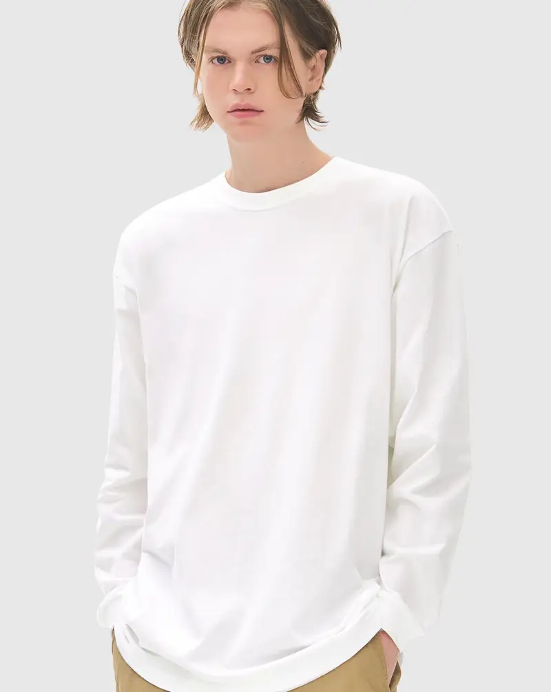 Heavyweight Round Long Sleeve T-shirt