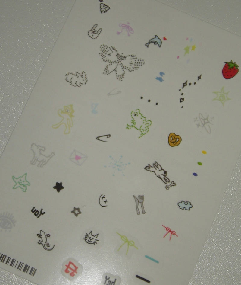 Tattoo sticker (3.5x5.1) (4 pieces) Purchased 3.5 x 5.1 inch 제작 후기 This is the second time I've made tattoo stickers! I think I'm very satisfied with the tattoo stickers I made this time. 
I'm going to make more diverse products in the future^^- 마플 리얼 후기