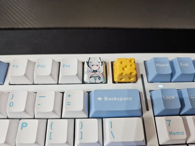 Custom Full color Key Cap (R4) Purchased 0.7 x 0.7 x 0.45 inch 제작 후기 It came out pretty~ - 마플 리얼 후기 