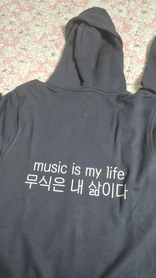Jellan LightBlend Adult Full Zip Hoodie Purchased M 제작 후기 The inside is a bit rough, but I'm satisfied. - 마플 리얼 후기