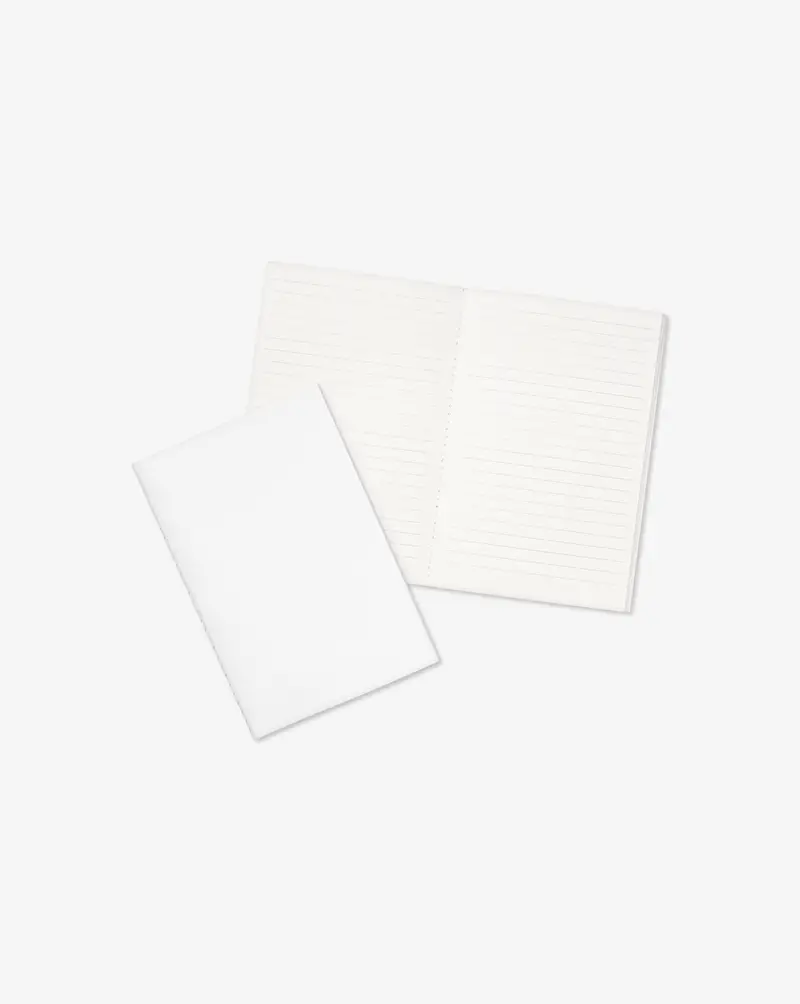Sewn Binding Lined Notebook (4.7x7.1inch)