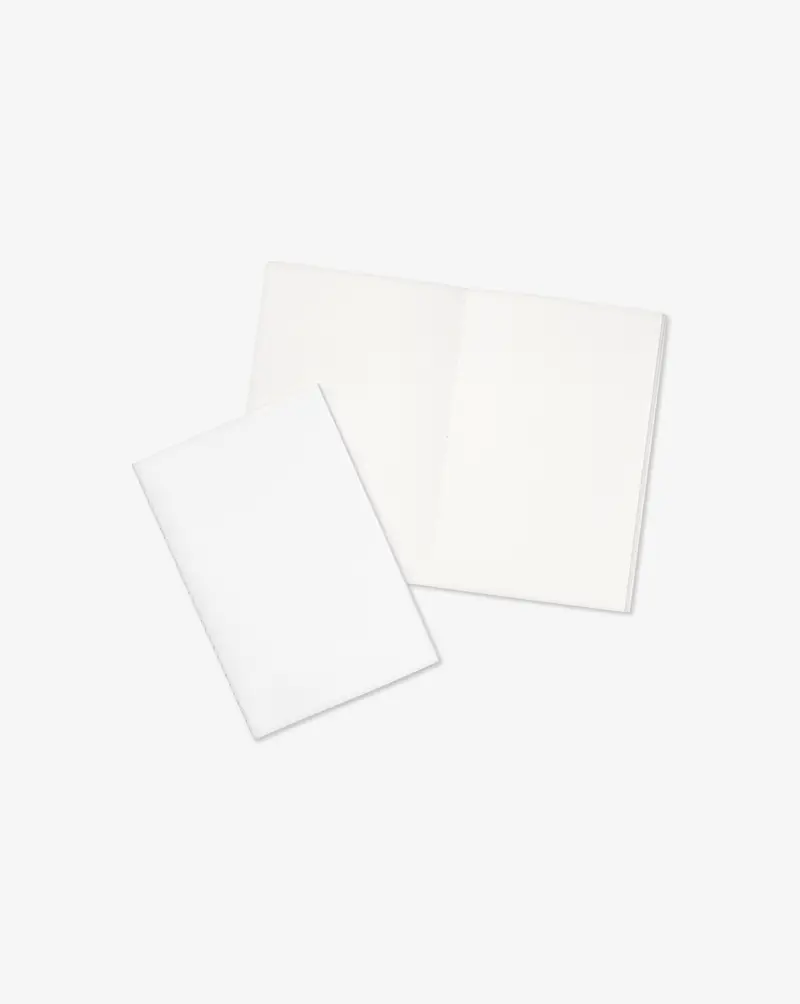 Sewn Binding Blank Notebook (4.7x7.1inch)