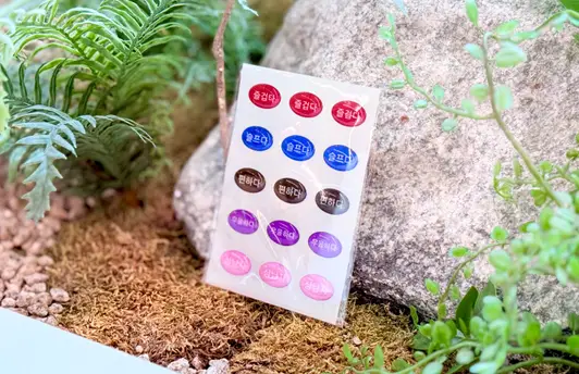 타원형 에폭시 스티커 23 x 15 mm 구매 제작 후기 도톰한 에폭시 재질이 딱 제 취향이에요!
솔직히 말해서 요즘 전자기기들 다 거기서 거기잖아요? 그래서 뭔가 포인트 줄 수 있는거 찾다가 마플에서 판매하는 타원형 에폭시 스티커를 보자마자 이거다! 싶어서 바로 디자인해서 주문했어요😆
받아보고 진짜 만족도 높았던게, 일단 인쇄 퀄리티가 생각보다 훨씬 선명합니다. 색도 그렇고, 선도 그렇고 다 깨끗하게 잘 나왔어요! 마플을 자주 애용하고 있어서 퀄리티 믿고 주문했는데 이번에도 역시 실망시키지 않네요🥰
그리고 커팅이 완전 깔끔하게 되어있어서 떼어낼 때도 기분 좋았고, 무엇보다 에폭시 재질 특유의 그 도톰하고 말캉한 질감이 너무 좋아요...
저는 매일 쳐다보는 스마트폰에 붙였는데, 손 닿을 때마다 느낌 좋아서 괜히 자꾸 만지게 돼요 ㅋㅋㅋㅋ 붙일 땐 그냥 귀엽다 싶었는데 쓰다 보니 에폭시 때문에 의외로 그립감도 꽤나 좋아지는 느낌이에요.
스티커를 붙이고 나니 밋밋했던 기기에 약간 캐릭터성도 생기고 포인트가 톡 찍힌 느낌?
가격은 3,500원이라 그리 비싼 편도 아니어서 부담없이 주문했어요!
다음엔 세트로 쫙 맞춰서 여러 장 더 뽑아보려고요. 요즘 이렇게 소소하게 커스터마이징하는 재미에 빠졌네요 ㅎㅎ
* 직원이 실제 사용 후 작성한 리뷰입니다. - 마플 리얼 후기 