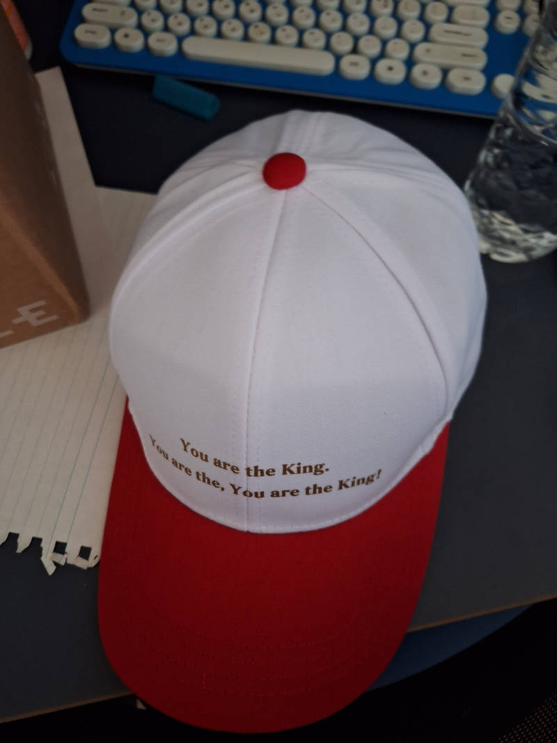 Two Tone Baseball Cap Purchased One 제작 후기 The transformation sound hat was made so beautifully. Thank you.- 마플 리얼 후기