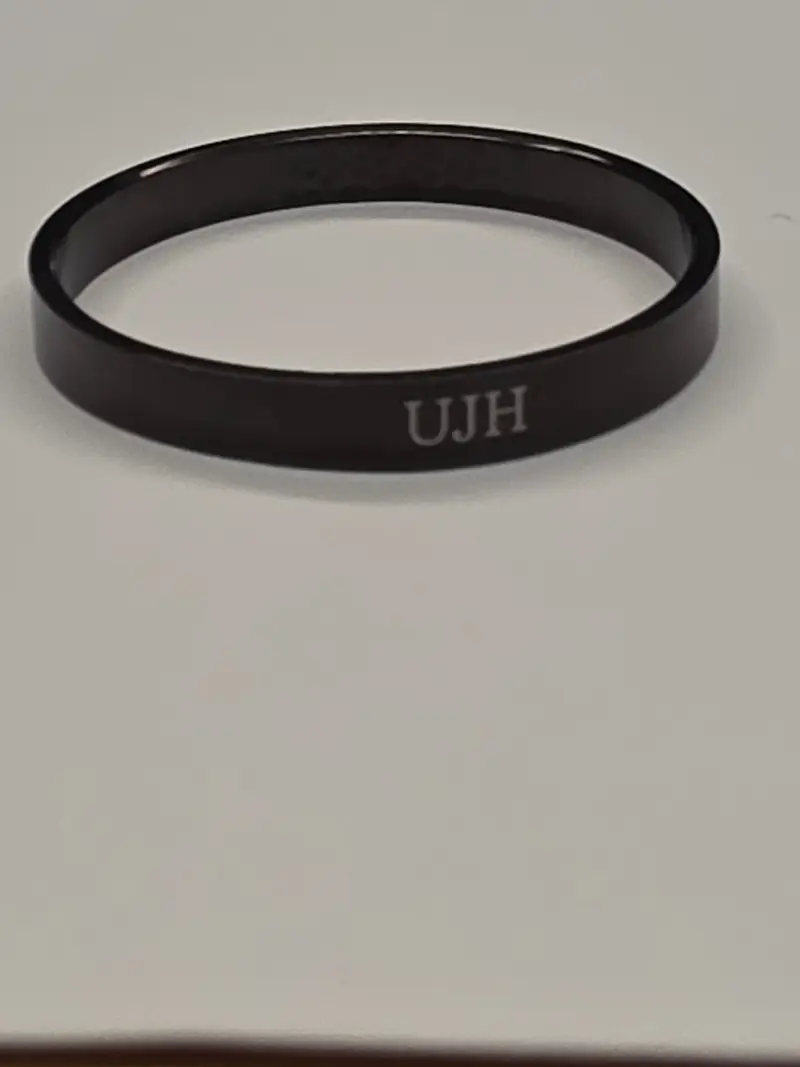 3mm Surgical Steel Basic Engraved Ring Purchased #13 / #12 제작 후기 I liked that the engraving was neat!- 마플 리얼 후기