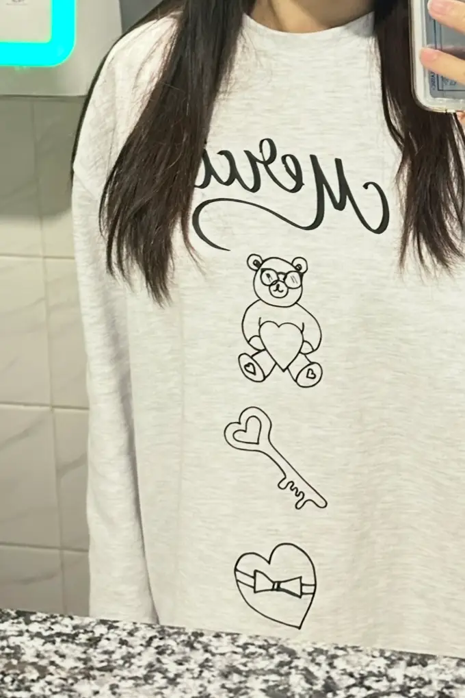 YSKヘビーコットンドロップショルダー長袖Tシャツ 2(M) 購入 제작 후기 ホワイトメランジTシャツを着たい 
マープルが提供するグラフィックを使って 
好きなスタイルで編集しました！ 
プリントクオリティも良く、服クオリティも厚みもあってしっかりしますね！最近毎日着用！また作りたいです〜- 마플 리얼 후기