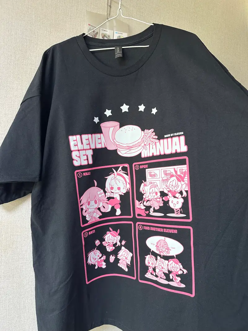 Gildan Ultra Cotton 2000 Adult T-shirt Purchased 3XL 제작 후기 The print is clean and clear! Even the small size pictures are clear and there is no image loss, and the dot pattern is also visible. 
The price range is higher than other companies, but the quality is guaranteed, so I plan to make the T-shirts that I will sell at the next event at Maple!- 마플 리얼 후기