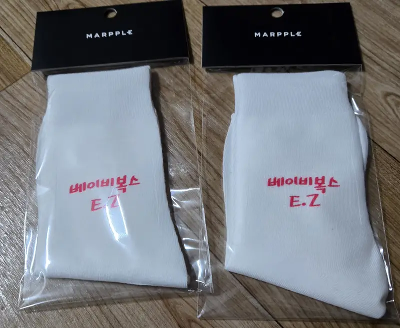 ベーシックカスタムソックス（女性用） ONE(220~250) 購入 제작 후기 ベビーボクが大好き - 마플 리얼 후기