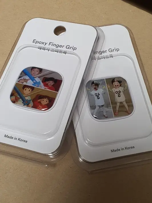 에폭시 사각 스마트톡 3.9 x 3.9 cm 구매 제작 후기 넘 귀여워요~  - 마플 리얼 후기 