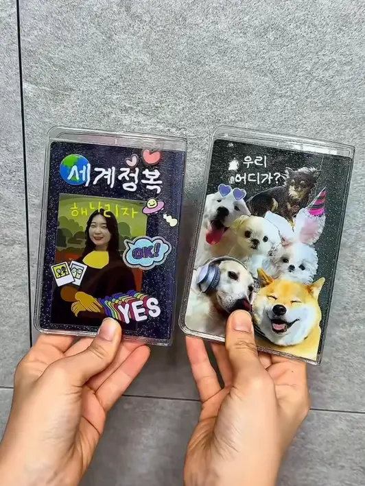 Twinkle Pocket Passport Case Purchased 3.7 x 5.4 inch 제작 후기 It was refreshing to be able to customize the passport case as I wanted! I decorated one with a picture of my friend and me as a friendship item and the other with a cute dog, and it was so funny that I was very satisfied!! The making method is simple and easy, and you can choose the color of the passport case, and there are so many stickers to decorate it with, so it was even better because you can make it in various versions. The design is vivid and the colors are vivid, so I was amazed by the print quality👍🏻👍🏻 And there were places to store cards and tickets, so it was convenient. After ordering, they checked the design once more before production, and the entire process from ordering to receiving was smooth and reassuring. Since it is more precious and special because it contains my taste, I am going to make it in other versions! I feel good every time I see it, so I am spreading the word here and there>< I think it will become my reliable travel companion in the future😍 

* This is a review written after actually using the product provided as part of the Maple Supporters activity. - 마플 리얼 후기 