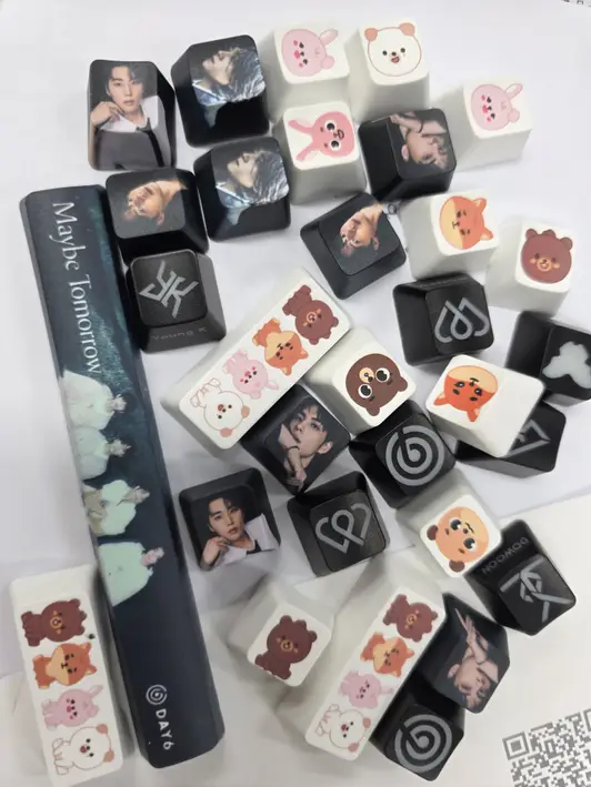 커스텀 풀 컬러 키캡 (Left Shift) 4.2 x 1.7 x 1 cm 구매 제작 후기 진짜 이쁘고 맘에들어요 다량주문하면서 불량하나 오긴했는데 빨리보내주신다고 했으니 기다려보겠습니다.
제작시간 오래 걸리긴했지만 기다린 만큼 다른 업체보다 색감도 이쁘고 맘에듭니다 - 마플 리얼 후기 